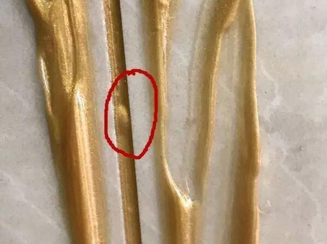 真瓷膠起泡 真瓷膠起泡